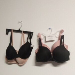 4 BNWT Calvin Klein Women's Bra Set. SZ 34C